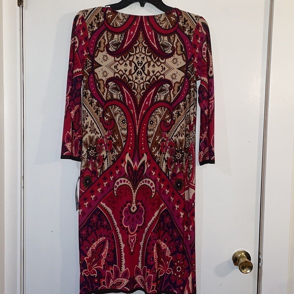 New With Tags Tiana B. Colorful Dress Boho Women’s Size 4 - Picture 7 of 9